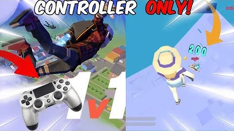 Playing On Controller For The First Time In 1v1.LOL!