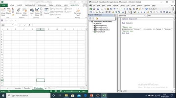 5. Excel VBA - Workbook and Worksheet Object