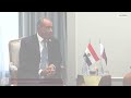 Le Premier ministre et ministre des Affaires étrangères se réunit avec le ministre des Affaires ...