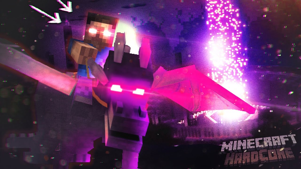 Minecraft Herobrine Vs Enderdragon