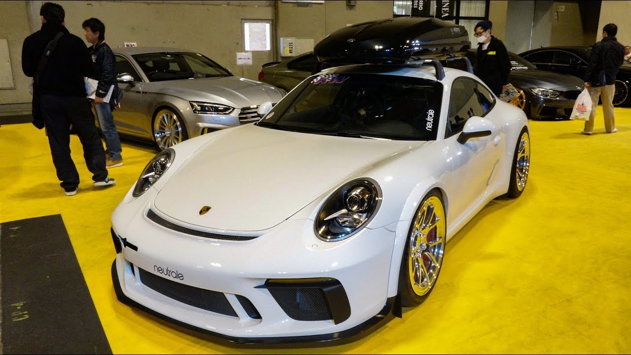 4k Porsche 911 Carrera S Modified ポルシェ911カレラsカスタム 名古屋オートトレンド18 Youtube