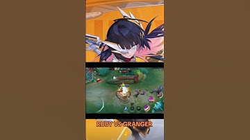 RUBY VS GRANGER 👌 #ruby #rubymobilelegends #rubymontage #rubyhighlights #mobilelegends