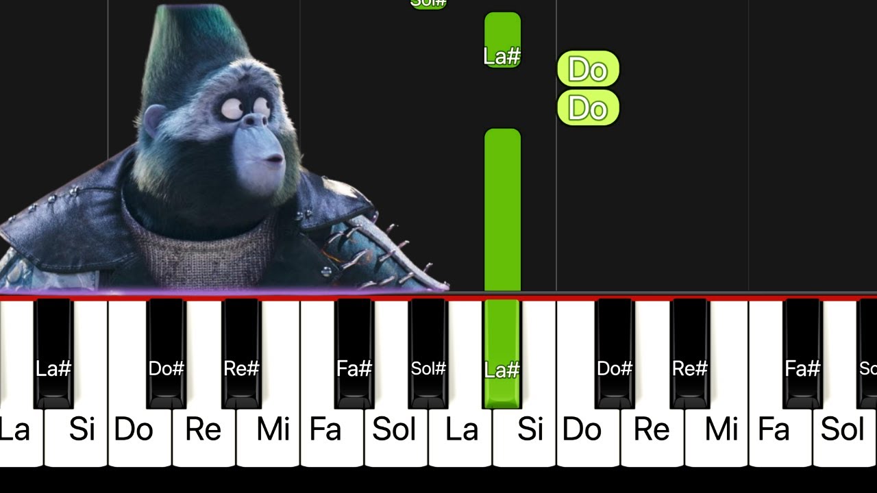 Tous en scène 2 - A SKY FULL OF STARS - Piano Tutorial FACILE