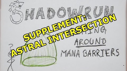 GM Screen - Astral Intersection (Supplemental to Getting Around Mana Barriers)