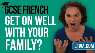 GCSE French Speaking: Family Relationships