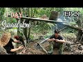 Thử thách sinh tồn trong rừng mưa một mình-EP.21|Survival alone in the rainforest-1 day of survival