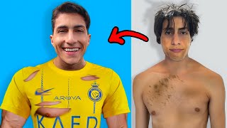 تحدي أكون لاعب كره قدم محترف في 7 ايام 🔥 !!