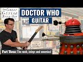 Great Guitar Build Off 2021 - DOCTOR WHO GUITAR Part Three: The neck, inlays and enemies!