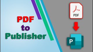 How to Open PDF file into Microsoft Publisher screenshot 3