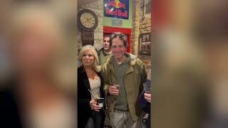 Paul Rudd Has a Drink With Band in Dublin Pub