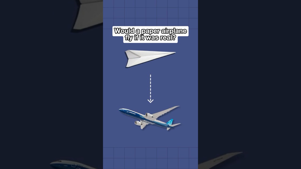 We Built a Giant Paper Airplane… Can It Fly?