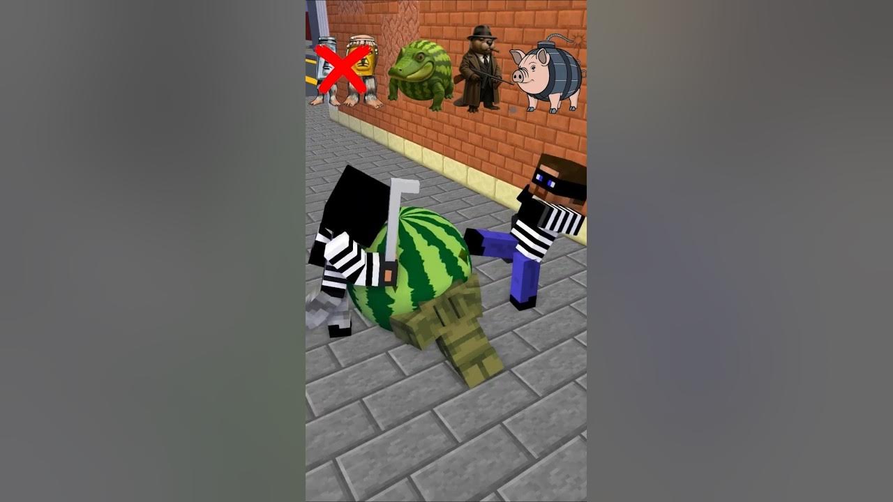 Robbers vs italian brainrot PART 3 β Who wins? π Robbers vs italian brainrot PART 3 β Who wins? π