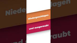 Ich wurde auf Reisen überfallen… 😳
