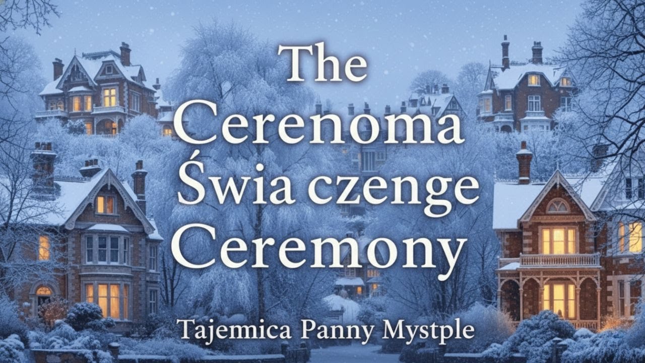 Świąteczna Zbrodnia Kula W Trakcie Ceremonii I Sekret Ukryty W Torcie  Tajemnica Panny Marble