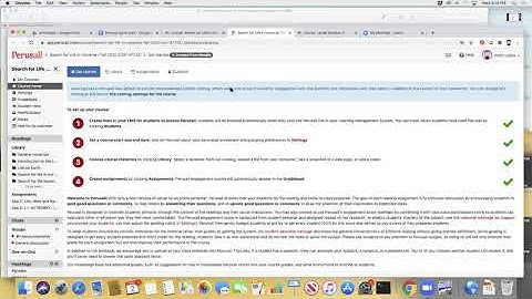 Perusall quick start