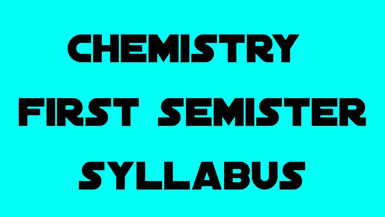 degree first year first sem chemistry syllabus.units//topics//sub topics..