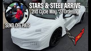 CORVETTE NEWS - STARS & STEEL EDITIONS ARRIVE - 2ND ORDER CYCLE - SEND OFF PATS