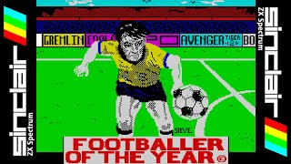 FOOTBALLER OF THE YEAR -=Classic Gaming=- Walkthrough, ZX