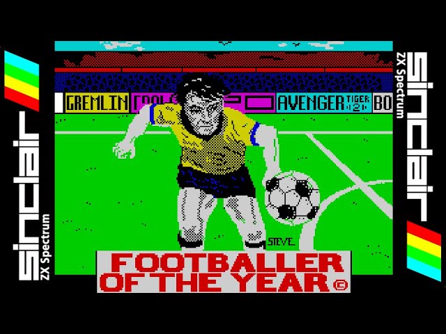 FOOTBALLER OF THE YEAR -=Classic Gaming=- Walkthrough, ZX