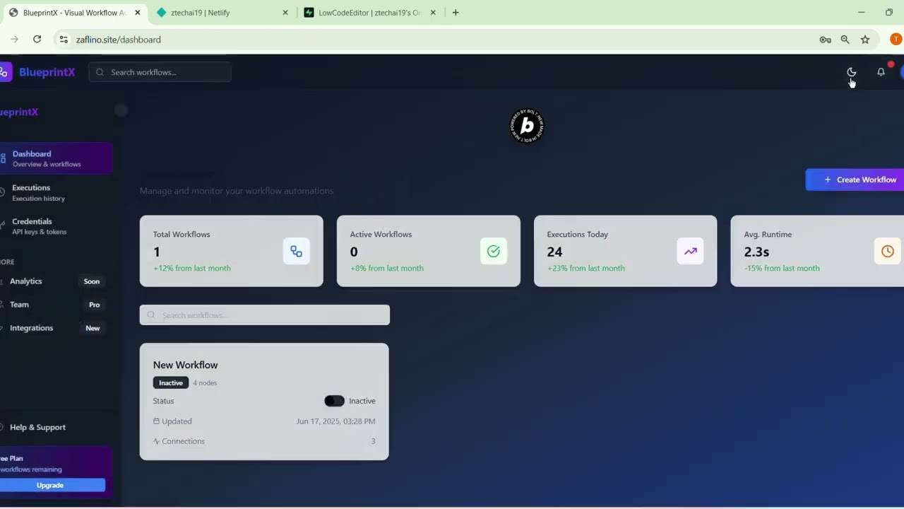 bolt new Hackathon projects -2025