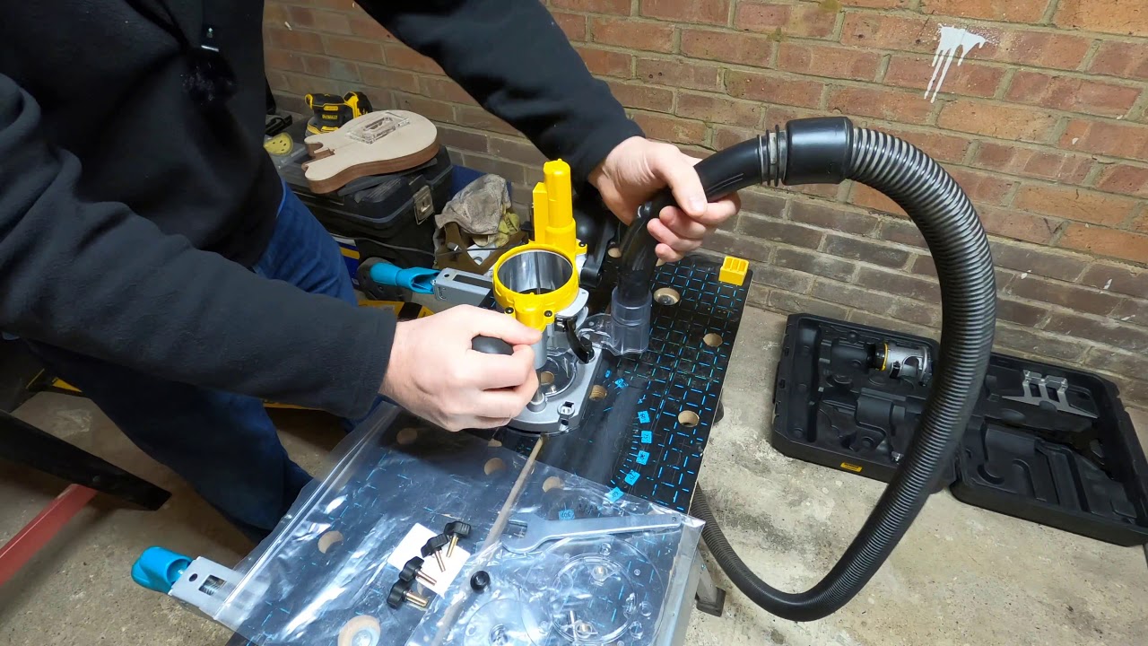 Dewalt Router 26200 26204 (DWP611) Unboxing and Quick Test YouTube
