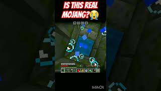 IS THIS REAL MOJANG ?😭 #minecrafthorror