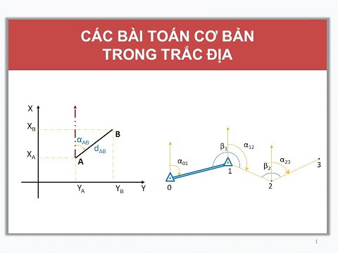 Video Các bài toán cơ bản trong trắc địa - youtube