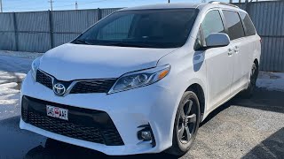 Toyota Sienna мини обзор интерьер экстерьер