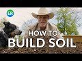 How to build FREE soil for your ORGANIC raised bed vegetable garden