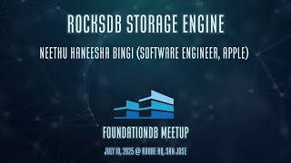 RocksDB Storage Engine for FoundationDB