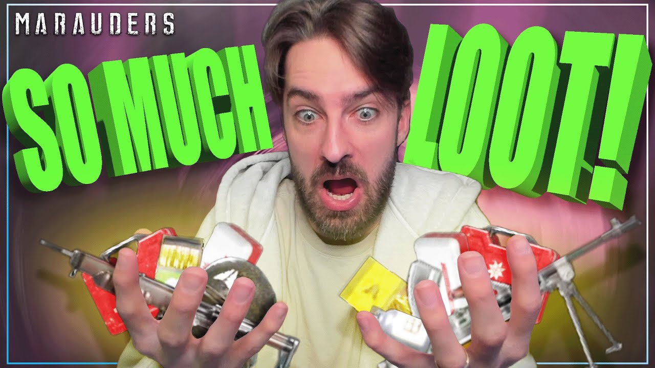 There was TOO MUCH LOOT for me to take!! - **Marauders Gameplay** (Full Raid)