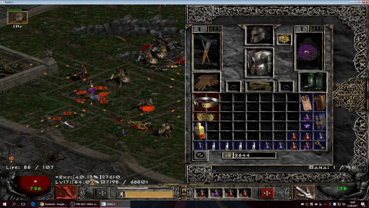 Hardcore char diablo 2 part 3 The smith YouTube