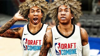 Celebrity JD Davison SHOCKS NBA SCOUTS at NBA Draft Combine! NBA 2K22 JD Davison MyCAREER #4 Net Worth