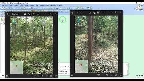 Định vị ảnh chụp theo GPS trên Mapinfo