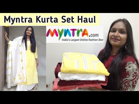 myntra-kurta-set-haul-|-myntra-festive-wear-|-myntra-shopping-haul