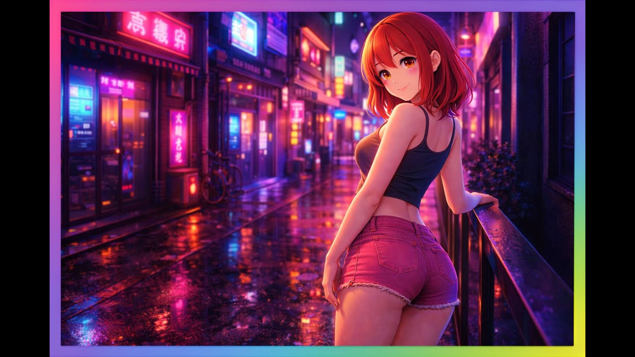🎧 Neon Cozy Night 🌙 1 Hour Chill Music for Sleep, Study & Relax