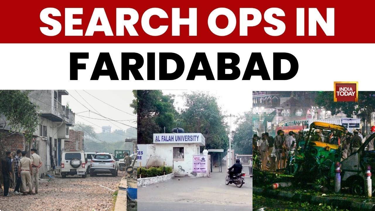 Faridabad Police Conduct Search at Dhauj Village Market; Terror Module Investigation Ongoing