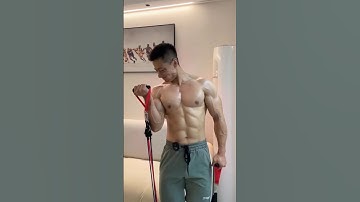 10 Min 8 Step Resistance Band Workout #armsworkout #shorts