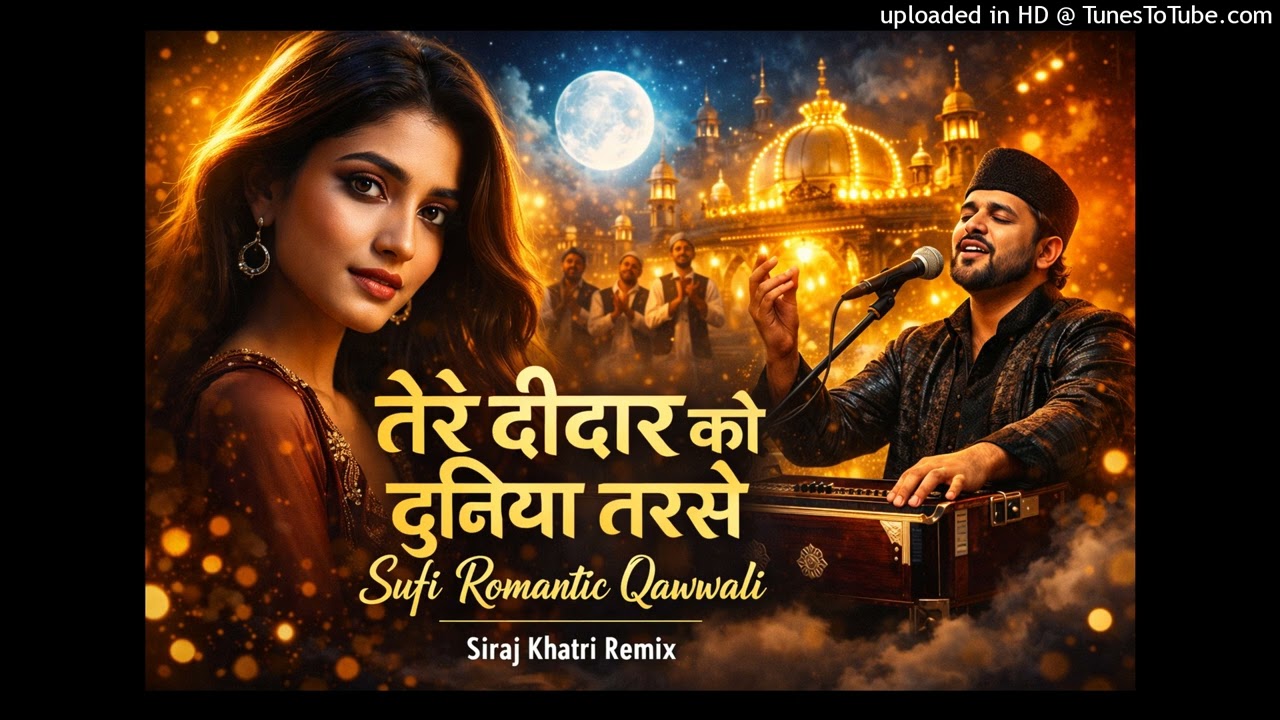 तेरे दीदार को दुनिया तरसे (Modern Sufi Qawwali) siraj Khatri remix