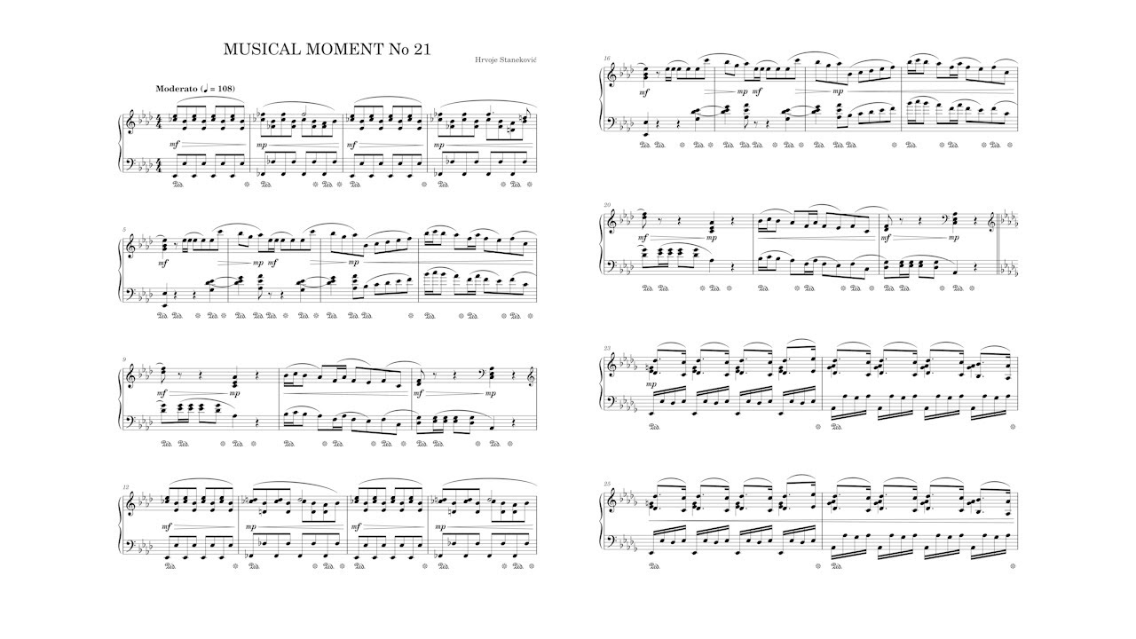 MUSICAL MOMENT No 21 - YouTube