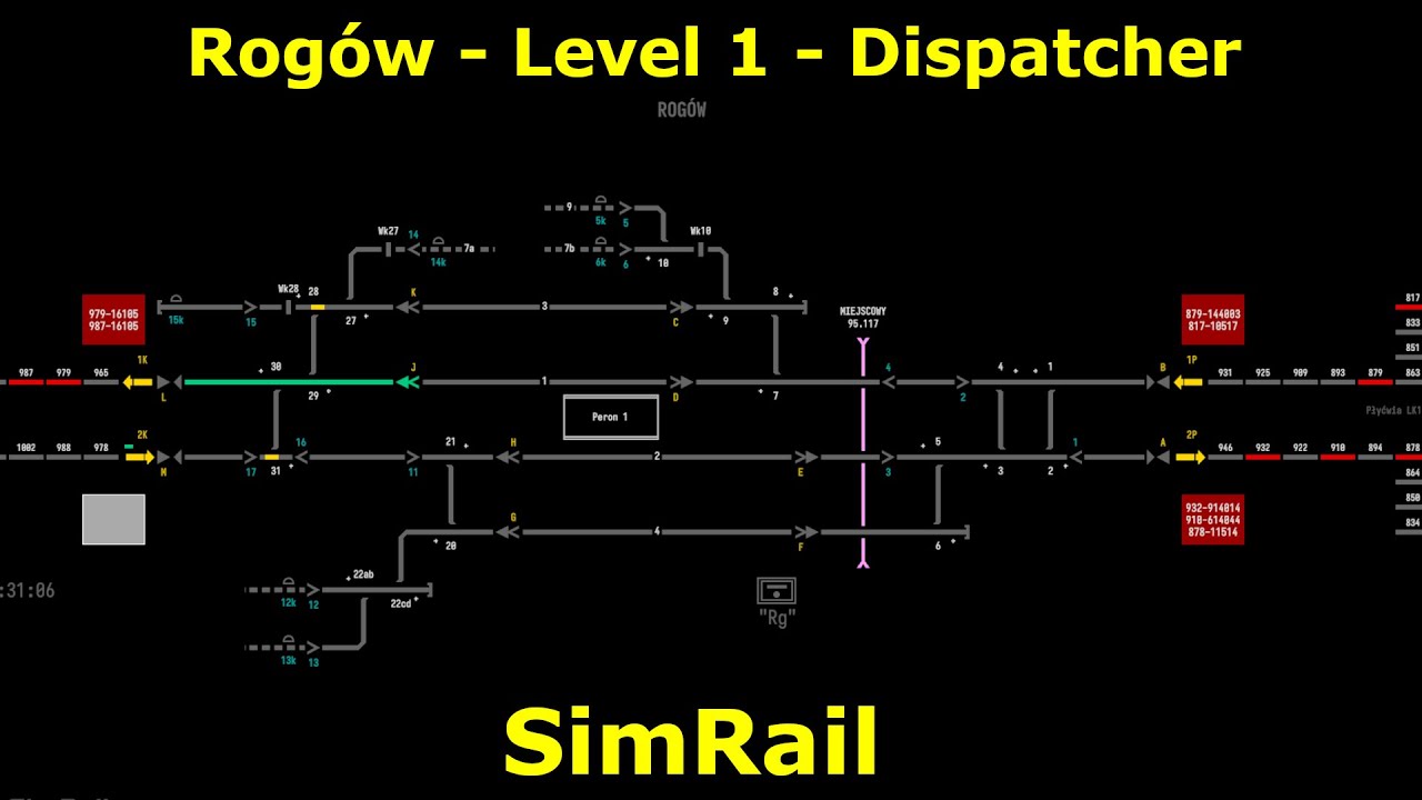 Rogów - Level 1 - Dispatcher - SimRail - YouTube