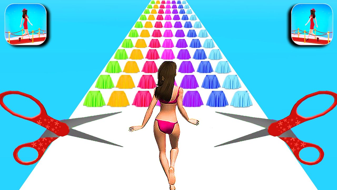 Clothes Run 📌 Satisfying Mobile Games UP LEVEL Playing 9999 Tiktok Video  66UNFJMZ