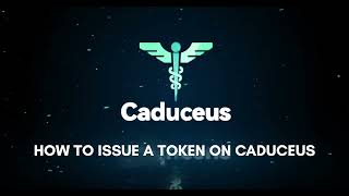 01 Tutorial - How to issue a token on Caduceus screenshot 4