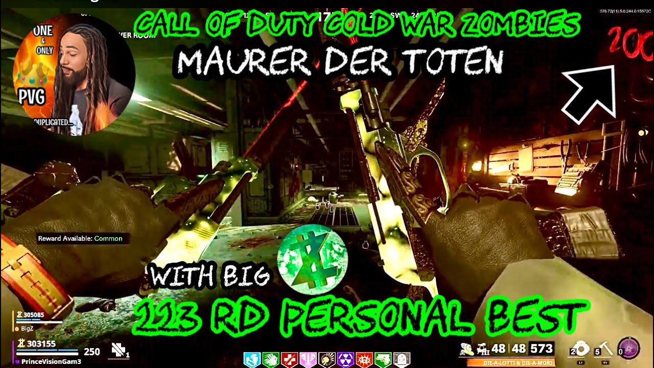 PVG *LIVE* CALL OF DUTY COLD WAR Zombies (MAUER DER TOTEN) HIGH ROUND