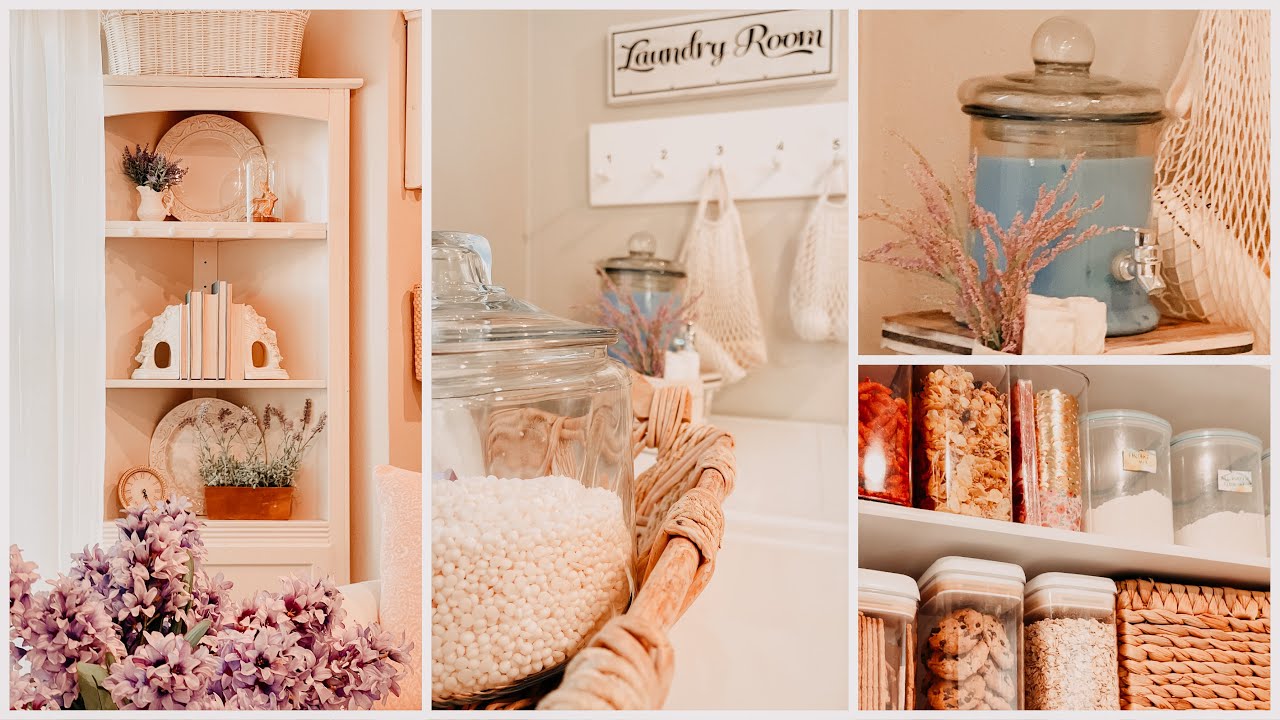 Decora y organiza conmigo mi pequeña lavanderia🧺| Cambios en la casita🌷| Contestando sus preguntas