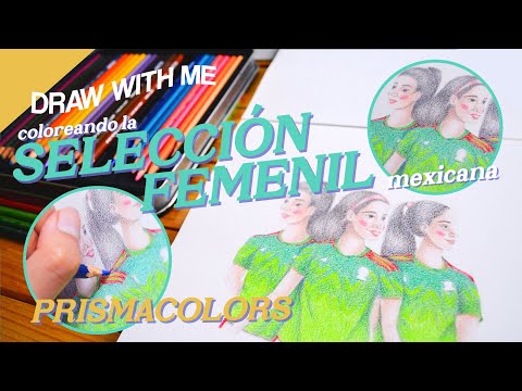 Draw with me | Coloreando con PRISMACOLORS