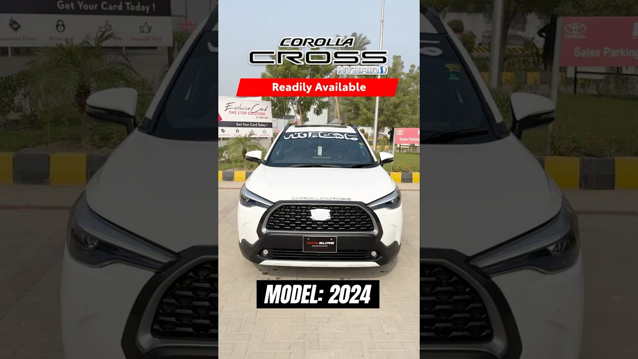 Certified Used Toyota Corolla Cross HEV 2024 is Readily Available