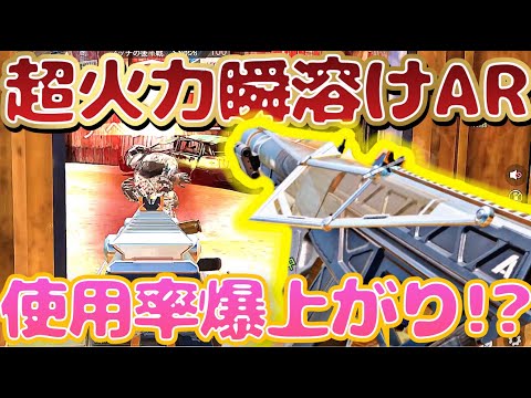 環境入りしていた強武器が弱体化されてない！？！？超火力の瞬溶けARが強いと話題に！！！【codモバイル】【あいかっち実況】