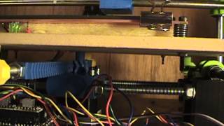 RepRap Wallace Printer using Rack & Pinion Drive