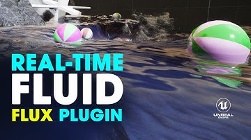 Fluid Flux  ~ This is so Therapeutic ~ Real-Time Fluid for Unreal Engine 5, Ocean and Rivers